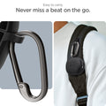 ACS07605 - Pixel Buds Pro 2 Series Case Classic Fit in black showing the easy to carry. Never miss a beat on the go