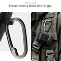 ACS07604 - Pixel Buds Pro 2 Case Rugged Armor in Matte Black easy to carry. never miss a beat on the go.