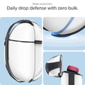 ACS05295 - Pixel Buds Pro 2 Case Ultra Hybrid in Charcoal showing the sleek protection. Daily drop defense with zero bulk. Showing different angles