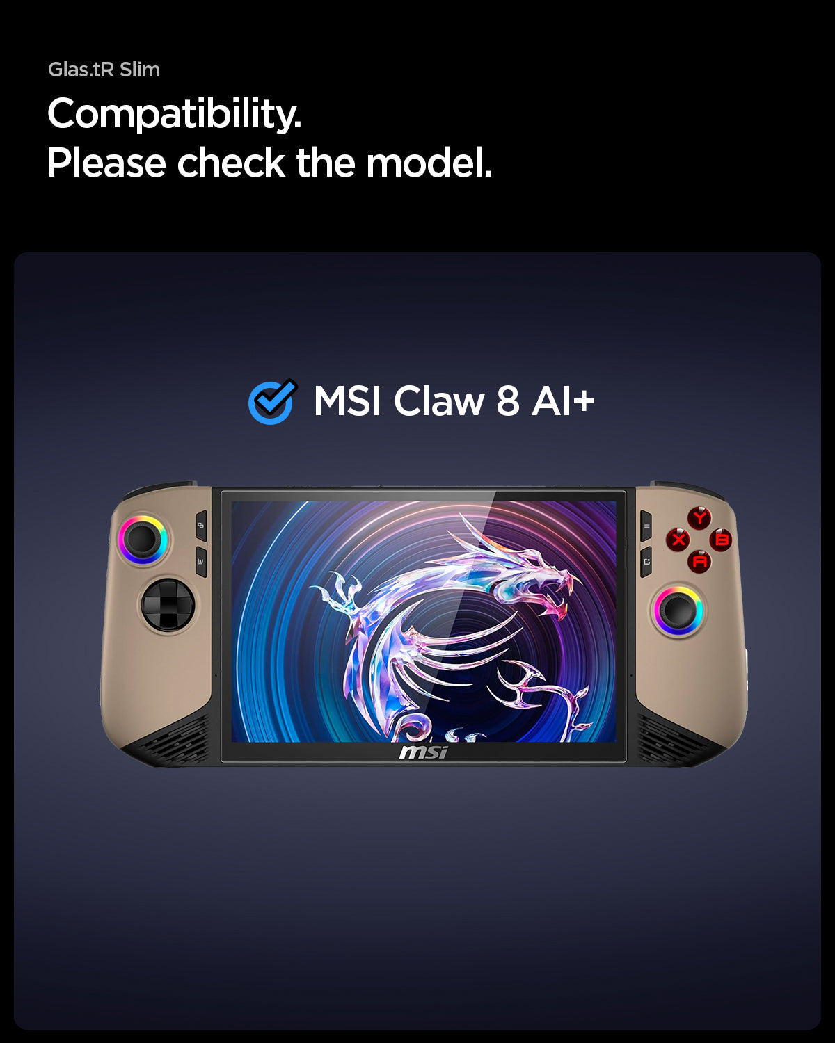 AGL09755 - Claw 8 AI+ A2VM GLAS.tR Slim