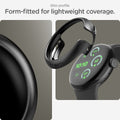 ACS07392 - Pixel Watch 3 (41mm) Case Thin Fit in Black showing the slim profile. Form-fitted for lightweight coverage