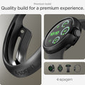 ACS07392 - Pixel Watch 3 (41mm) Case Thin Fit in Black showing the premium build. Quality build for a premium experience