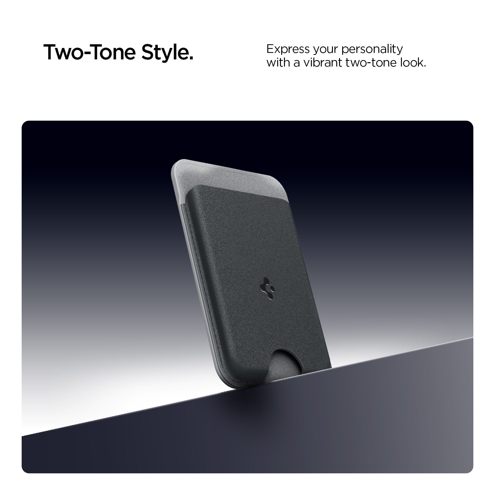 AFA06997 -  MagSafe Card Holder Nano Pop (Mag Fit) in Black Sesame