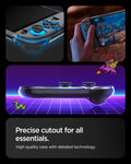 ACS09311 - Nintendo Switch 2 Case Air Fit in Crystal Clear showing the precise cutout for all essentials. High quality case with detailed technology