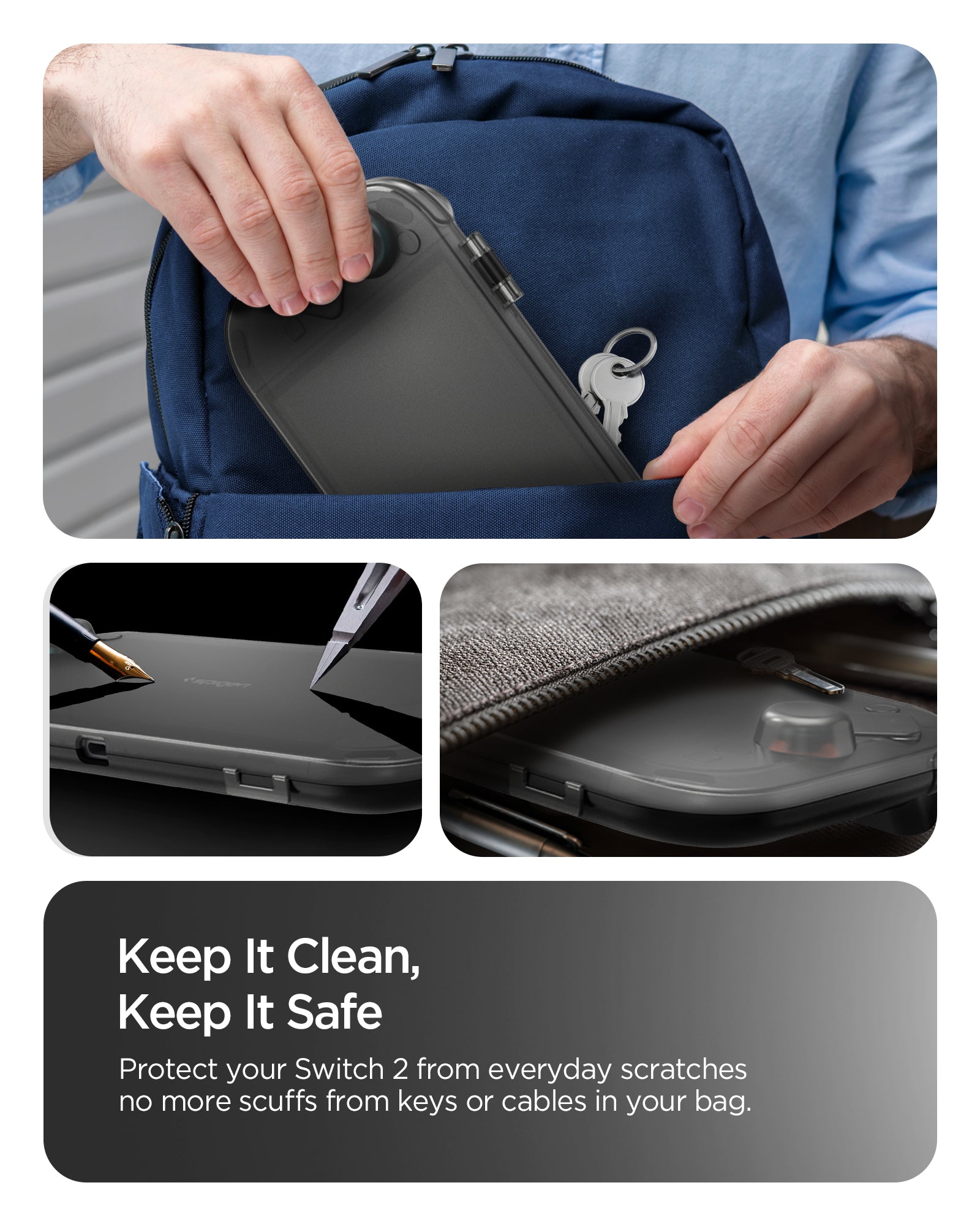 ACS10487 - Nintendo Switch 2 Thin Fit 360 in Black