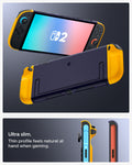 ACS10205 - Nintendo Switch 2 Case Nano Pop in Blueberry Navy ultra slim. Thin profile feels natural at hand when gaming.