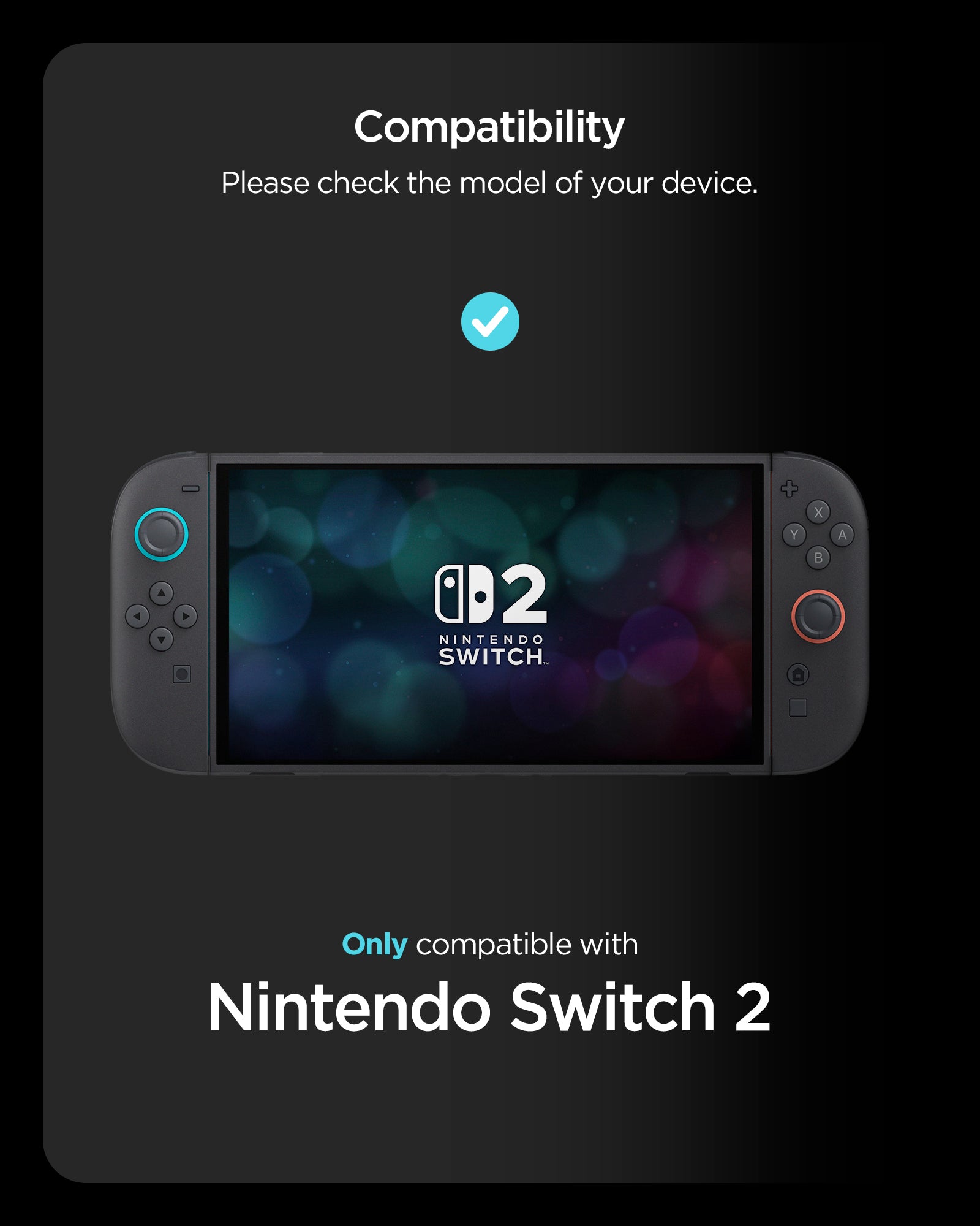 ACS09288 - Nintendo Switch 2 Snap Switch showing compatibility only for nintendo switch 2