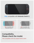 ACS10167 - Nintendo Switch 2 Ultra Hybrid case compatibility chart showing support for Nintendo Switch 2 only and not compatible with Switch 1 or Switch OLED