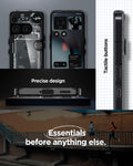 ACS08568 - Nothing Phone 3 Ultra Hybrid Zero One showing the precise design. Tactile buttons