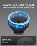 AMP11740 - Stroller Mount | OM200 (Mag Fit) showing a close-up of the smooth circular magnetic surface with a highlighted magnetic ring