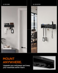 AHP10161 - Organizer Hook Key Holder showing mount anywhere. upgrade your entryways and keep your essentials within reach