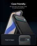 AGL11479 - Pixel 11 Optik EZ Fit Lens Protector lens protectors shown installed with a compatible protective case.
