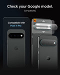 AGL11484 - Pixel 11 Pro  Optik EZ Fit Lens Protector lens protector and alignment tray shown compatible with Pixel 11 Pro .