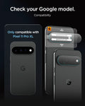 AGL11489 - Pixel 11 Pro XL Optik EZ Fit Lens Protector lens protector and alignment tray shown compatible with Pixel 11 Pro XL.