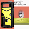 ACS03442 - Pixel 6 Case Tough Armor in black innovative solution. Extreme protection tech