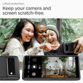 ACS03439 - Pixel 6 Case Ultra Hybrid in matte black  lifted protection. keep  your camera and screen scratch free.