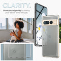 ACS04726 - Pixel 7 Pro Case Ultra Hybrid in crystal clear clarity. Showcase originality by letting your device shine through.
