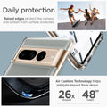 ACS04726 - Pixel 7 Pro Case Ultra Hybrid in crystal clear daily protection raised edges protect the camera and screen from surface scratches. Air cushion technology helps mitigate impact from drops.
