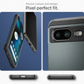 ACS06285 - Pixel 8 Case Tough Armor in abyss green precise cutouts and design. Pixel perfect fit.