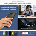 ACS06282 - Pixel 8 Case Tough Armor in black precision craftsmanship. designed and made for pixel 8. comfortable grip optimal slimness.