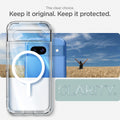 ACS07263 - Pixel 8a Case Ultra Hybrid Metal Ring (MagFit) in White Keep it original. Keep it protected.