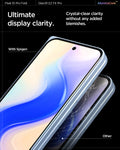 AGL09665 - Pixel 10 Pro Fold Case Ultra Hybrid Metal Ring (MagFit) in crystal clear showing ultimate display clarity