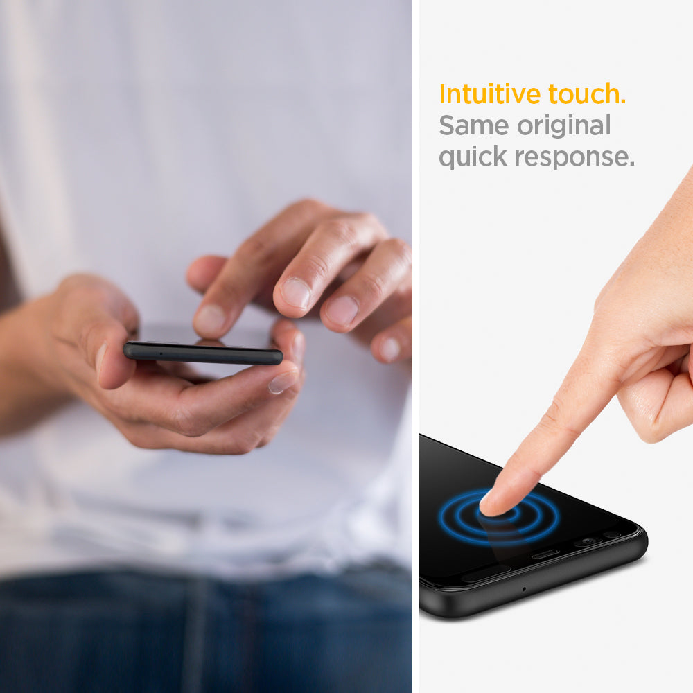 AGL00481 - Pixel 4 Series Alignmaster Full Cover Screen Protector intuitive touch same original quick response.