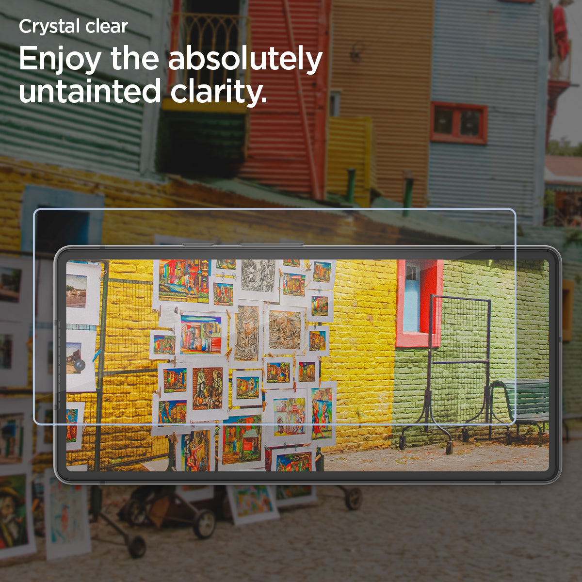AGL04164 - Pixel 6 Screen Protector Alignmaster crystal clear enjoy the absolutely untainted clarity.