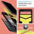 ACS04480 - Pixel 6a Case Tough Armor in metal slate extreme protection tech protection you can trust. shock resist.