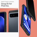 ACS04480 - Pixel 6a Case Tough Armor in metal slate match made in heaven. snug fit for pixel 6a.