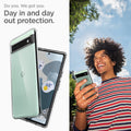ACS04477 - Pixel 6a Case Ultra Hybrid in crystal clear do you. we got you. day in and day out protection.