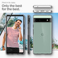 ACS04477 - Pixel 6a Case Ultra Hybrid in crystal clear first in its class. only the best for the best.