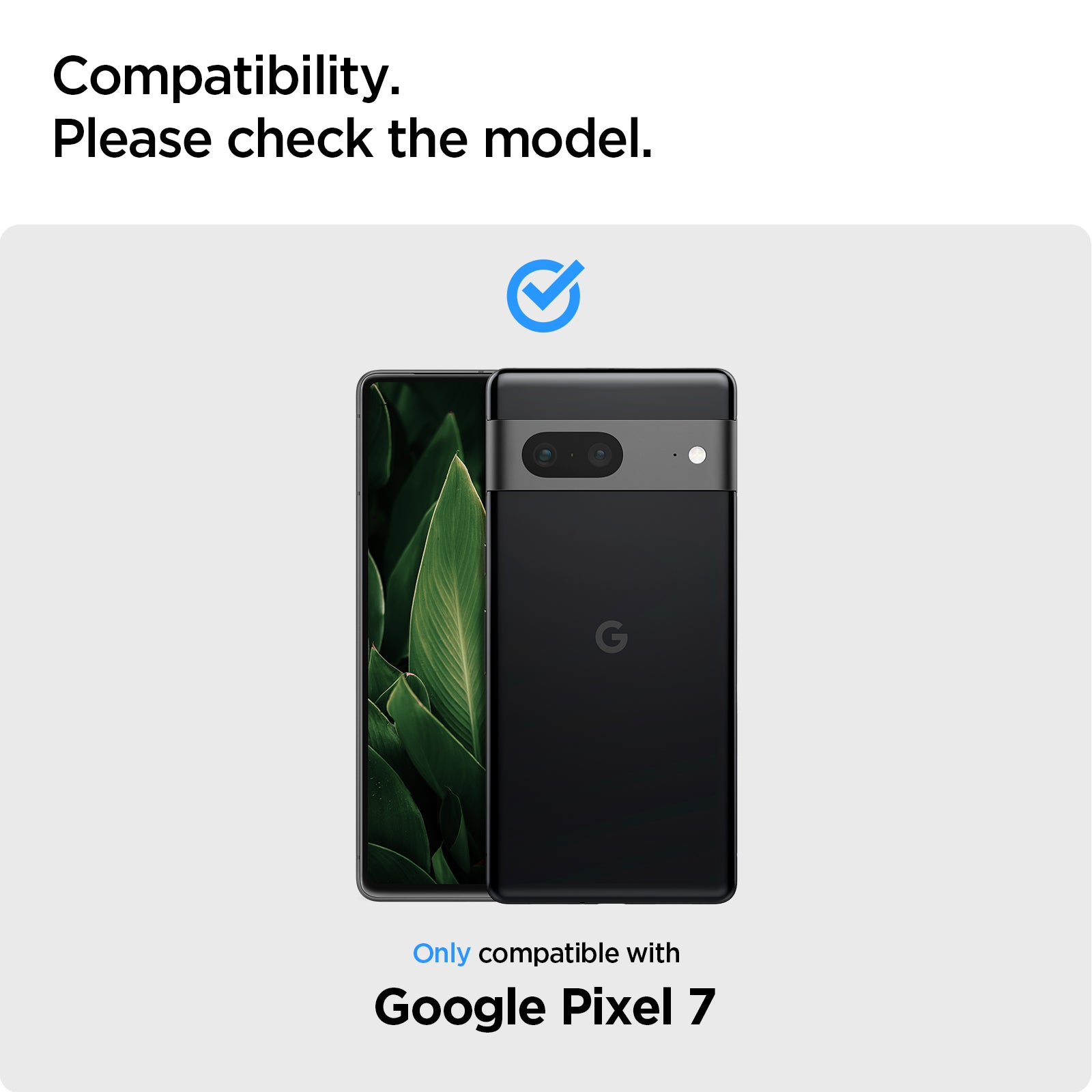 AGL05471 - Pixel 7 Optik Lens Protector in black compatibility. Please check the model. Only compatible with google pixel 7.