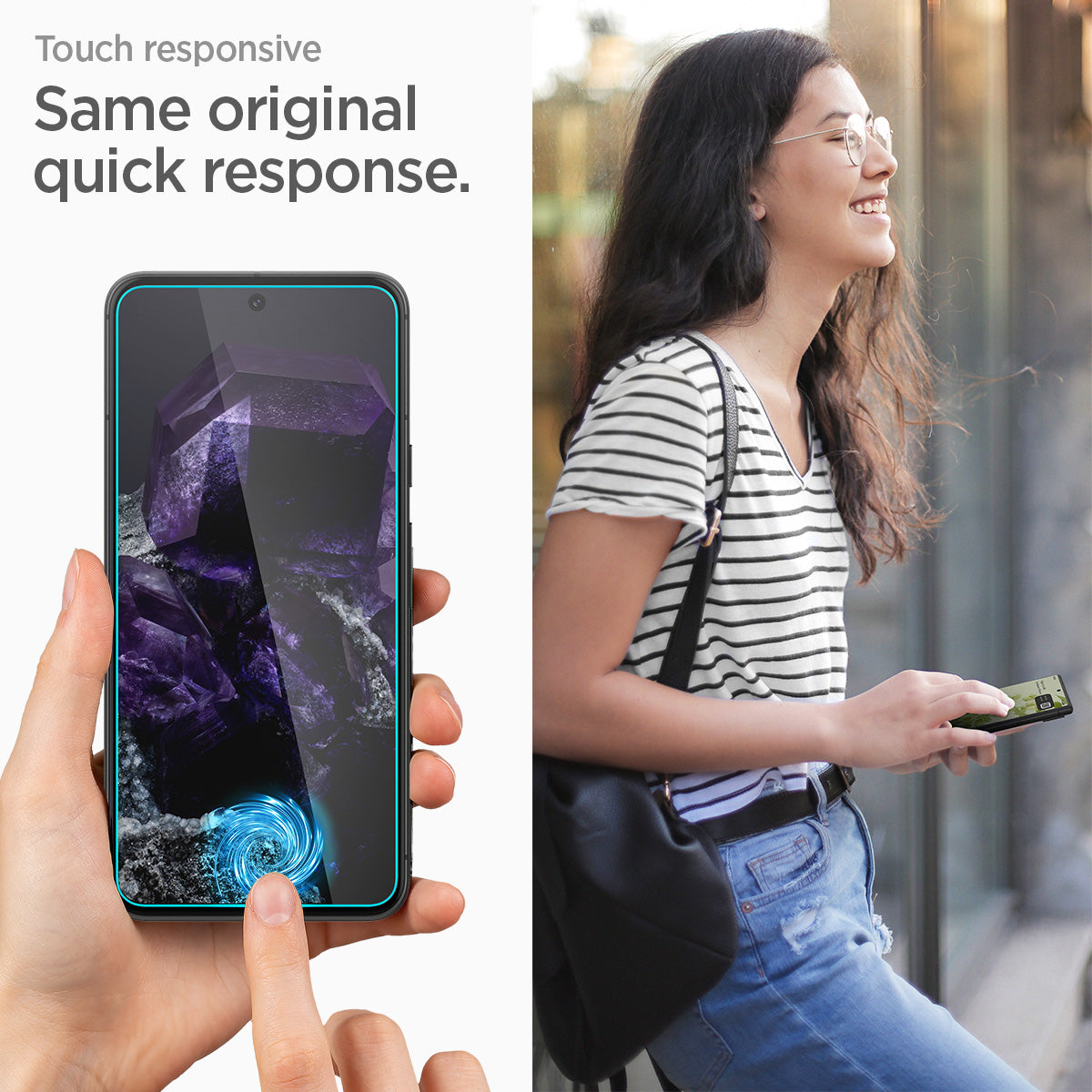AGL07396 - Pixel 8 Alignmaster in Clear touch responsive same original quick response.