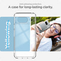 ACS06278 - Pixel 8 Case Ultra Hybrid in crystal clear anti yellowing protection. a case for long lasting clarity.
