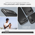 AGL07465 - Pixel 8a Optik EZ Fit Lens Protector in Crystal Clear perfectly fits on the pixel 8a and all spigen cases. fits preciselt with spigen cases.