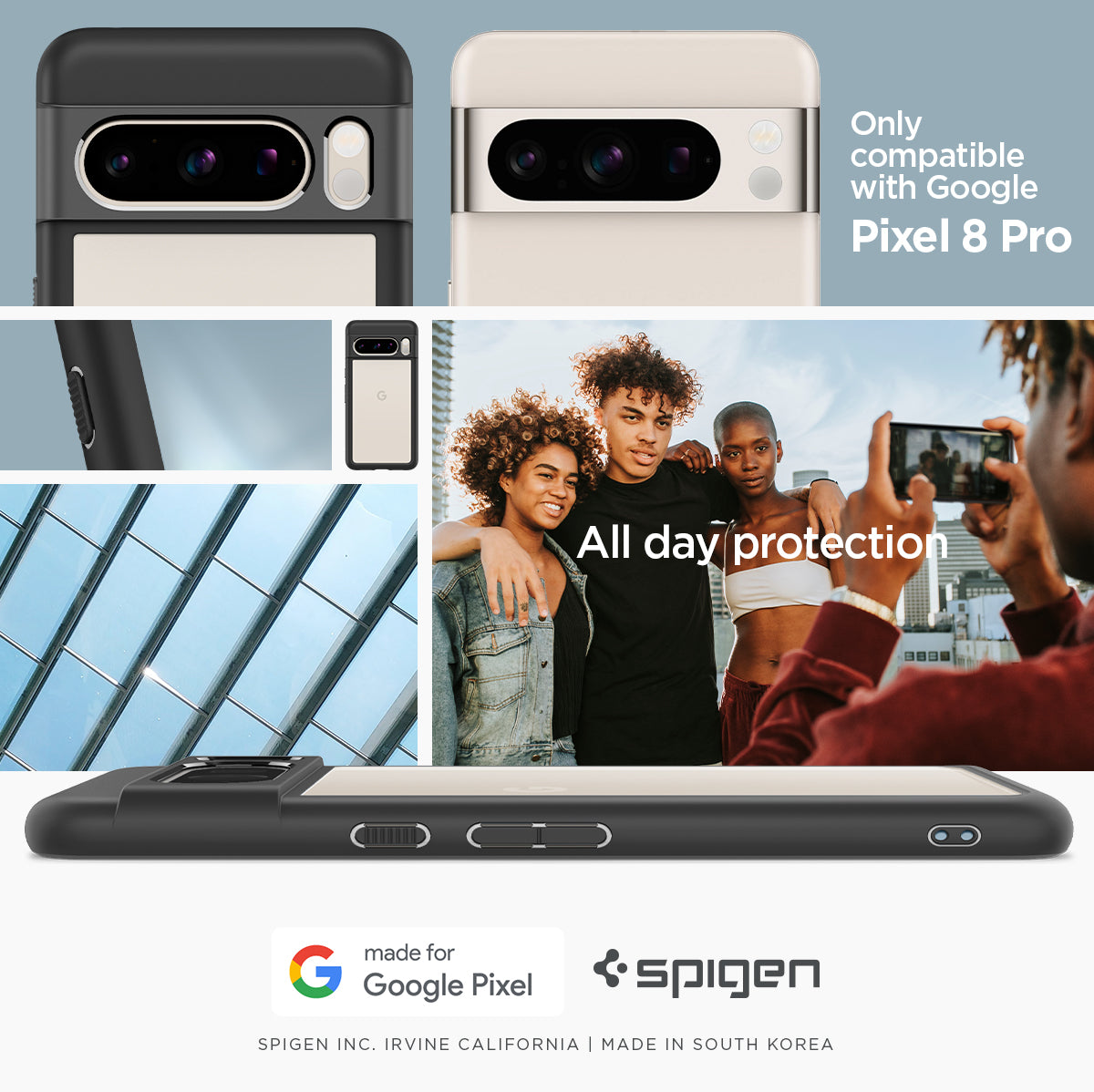Pixel 8 Series Case Ultra Hybrid - Spigen.com Official Site Pixel 8 Series Case Ultra Hybrid - Spigen.com Official Site
