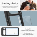 ACS06317 - Pixel 8 Pro Case Ultra Hybrid in matte black Lasting clarity crafted with premium materials for an optimal experience. Flexible TPU for easy case application. Protective PC stays clear over time.
