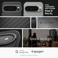 ACS07734 - Pixel 9 Pro XL Case Enzo Aramid in Matte Black compatible Pixel 9 pro xl. All day protection

