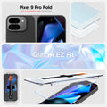 AGL09106 - Pixel 9 Pro Fold GLAS.tR EZ Fit in Clear pixel 9 pro fold not compatible with pixel fold. 