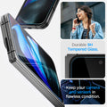 AGL09106 - Pixel 9 Pro Fold GLAS.tR EZ Fit in Clear durable 9h tempered glass. keep your camera and sensors in flawless condition.
