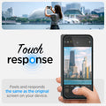 AGL09106 - Pixel 9 Pro Fold GLAS.tR EZ Fit in Clear touch responsive. Feels and responds same original screen on your device.