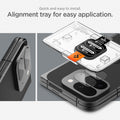 AGL09107 - Pixel 9 Pro Fold Optik EZ Fit Lens Protector in Crystal Clear quick and easy to install. Alignment tray for easy application.