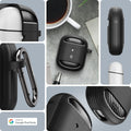 ACS05133 - Pixel Buds Pro Case Rugged Armor in matte black made for google pixel.