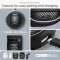 ACS05133 - Pixel Buds Pro Case Rugged Armor in matte black precision craftsmanship. cutouts for easy pairing and charging.