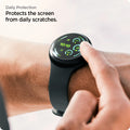 AFL08524 - Pixel Watch 3 (41mm) EliteShield EZ Fit in Clear daily protection. protects the screen from daily scratches.