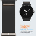 AMP06348 - Pixel Watch 5 (41mm) Lite Fit Black durable woven material is designed for everyday use and active lifestyles.