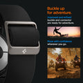 AMP06348 - Pixel Watch Series Case Lite Fit in black buckle up for adventure. Move with confidence wherever you go.