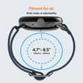 AMP07607 - Pixel Watch Lite Fit in Navy fitment for all, wide range (120mm-215mm) of adjustability.