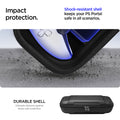 AFA07236 - PlayStation Portal Rugged Armor Pro Pouch in Black showing the impact protection. Shock-resistant shell keeps your PS Portal safe in all scenarios. Durable Shell. Ultimate defense against drops and scratches